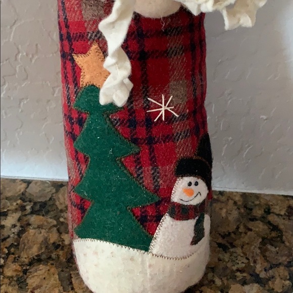 Christmas Village Holiday Gifts 18” standing cloth Santa - Picture 5 of 6